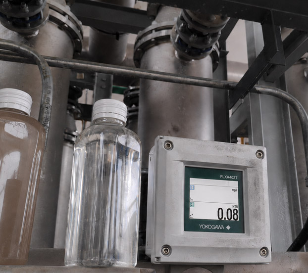 Brine polishing system